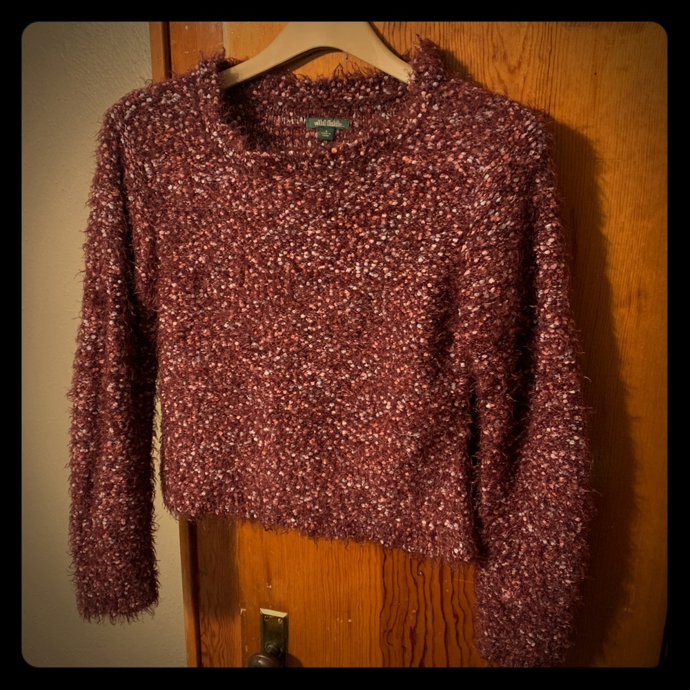 Crop sweater